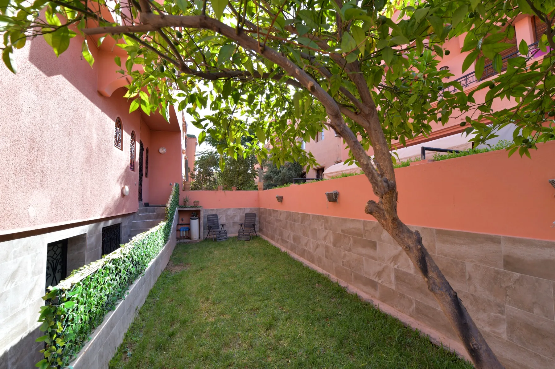 Jardín en terras